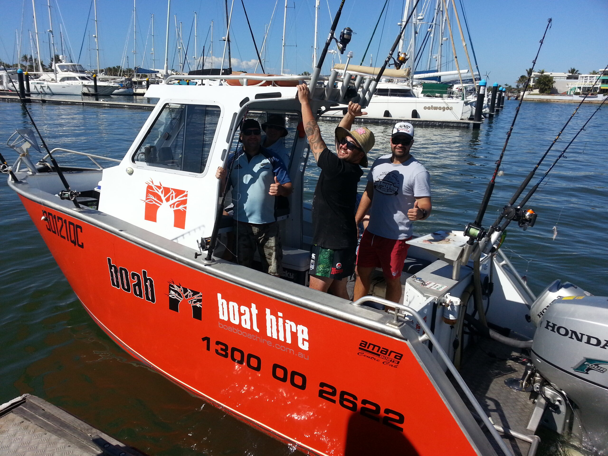 Centre Cab - Boab Boats Hire