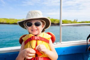 Little Girl on Boat | Boab Boat Hire