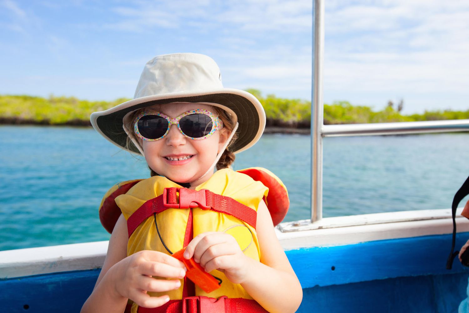 Little Girl on Boat | Boab Boat Hire